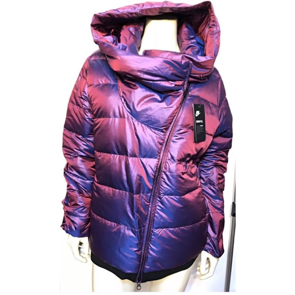 nike down fill iridescent jacket